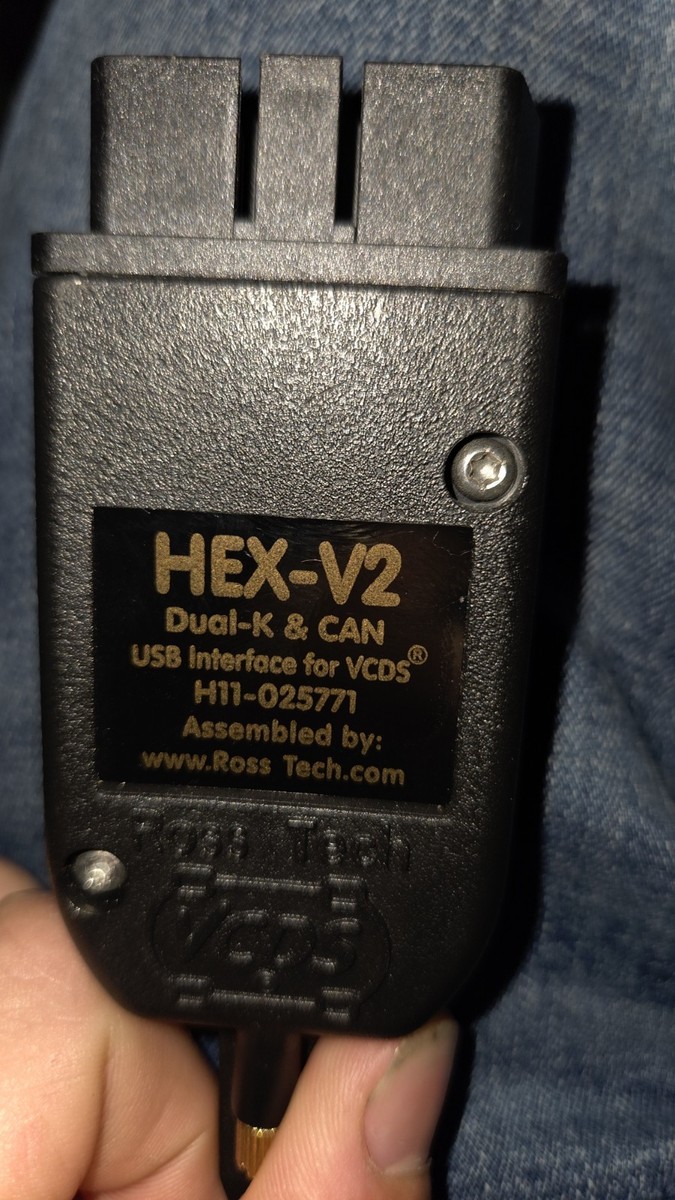 Ross-Tech社　純正Hex+CanのVCDSコンピュータ診断ツール Genuine Ross-Tech Hex V2 Can USB VCDs 2 VINS Left for sale online