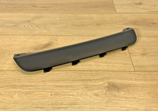 2007-2012 GMC Acadia Rear Bumper Cover Molding Trim Insert Black OEM NEW