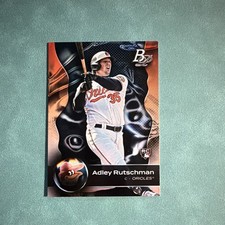 Topps 2023 Bowman Platinum Rookie Adley Rutschman #4 Orioles Baseball