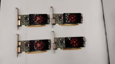 LOT OF 4 AMD Radeon 08HW0R 109-C55257-01 02 DVI V290 VER 1.1 Graphics Card