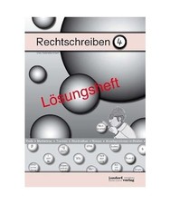 Rechtschreiben 4 [Lösungsheft], Wachendorf, Peter