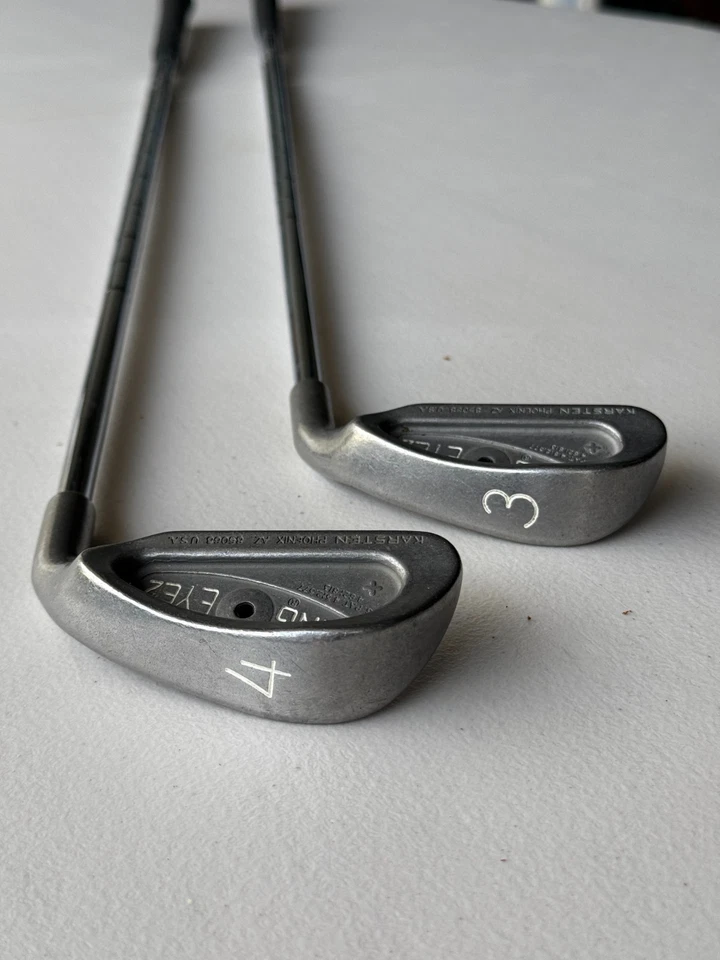 Juego de empuñaduras originales Ping Black Dot EYE 2 3 y 4 hierro Karsten Ping KTM eje Foto 2 de 4