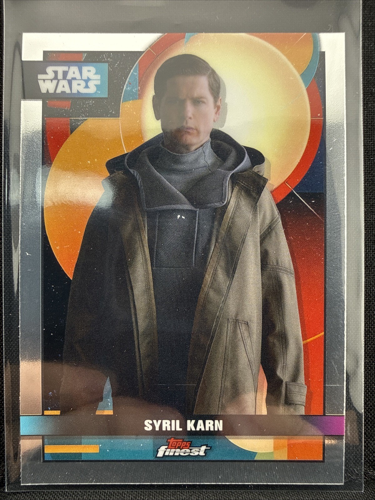 Syril Karn #F-23 Star Wars 2025 Topps Smugglers Outpost Finest trading card — raw and PSA graded price guide