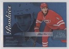 2015-16 Fleer Showcase Flair Row 0 Rookies Blue Ice 9/199 Noah Hanifin #37 1r5