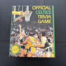 Original Celtics Trivia Game, Cards Sealed