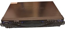 VocoPro DVX-890K Karaoke Player Digital Key Control w Mic Remote Cables Black