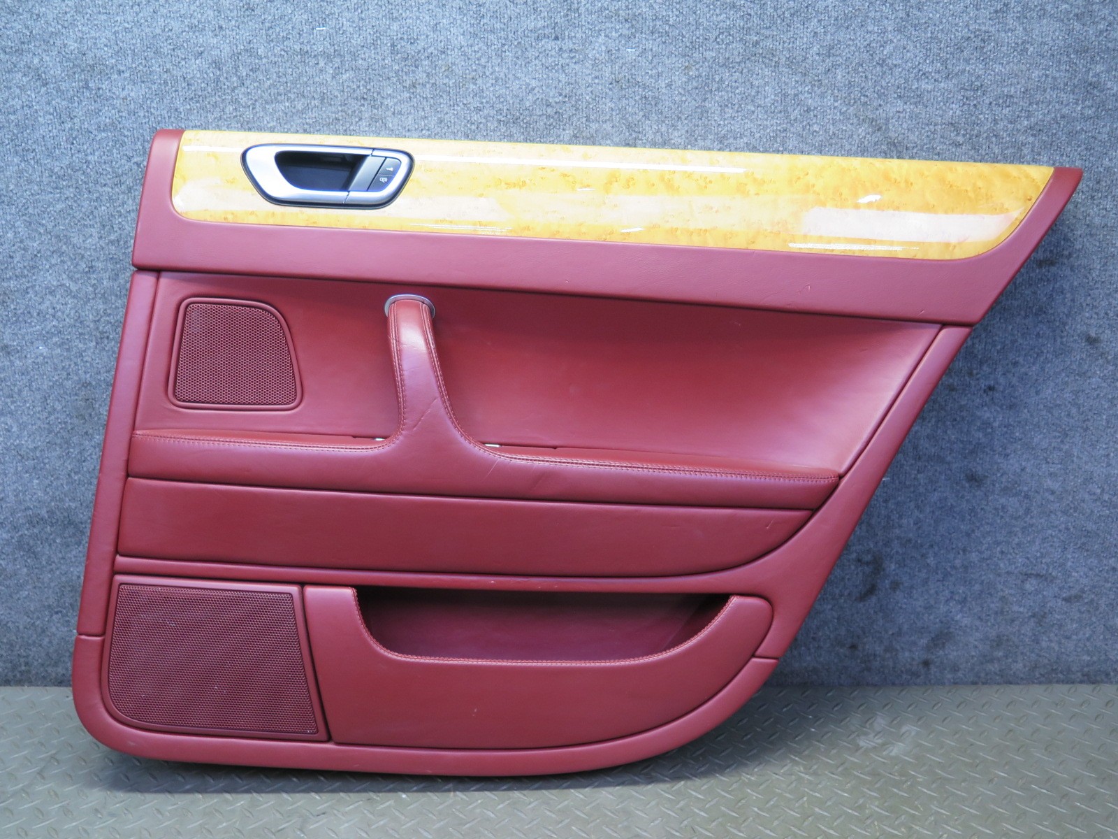 2006-2012 BENTLEY FLYING SPUR REAR LEFT RIGHT SIDE INTERIOR DOOR PANEL TRIM SET