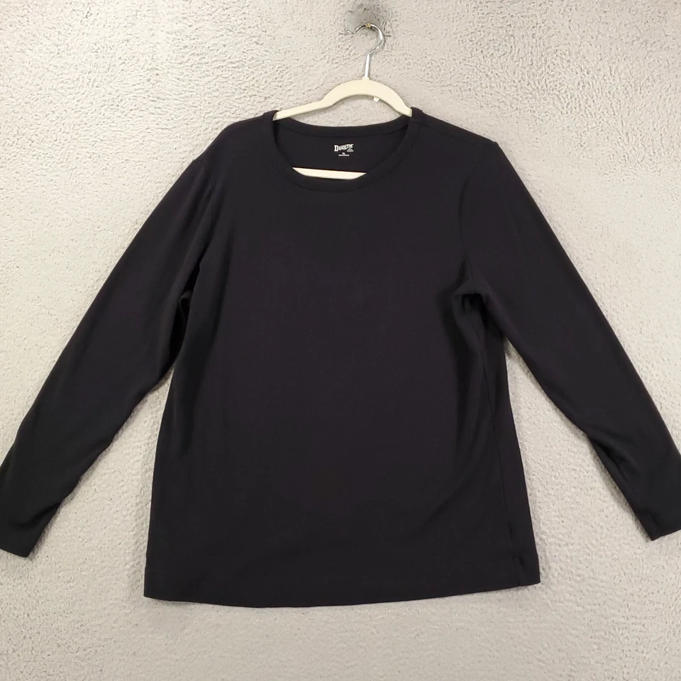 Camisa Pullover Duluth Trading para Mujer 2XL Azul Oscuro Manga Larga Foto 2 de 4