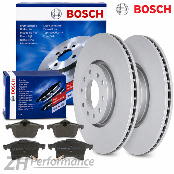 Bosch Bremsscheiben & BremsbeläGe Vorne FüR Opel Adam Astra Corsa Meriva Zafira-image