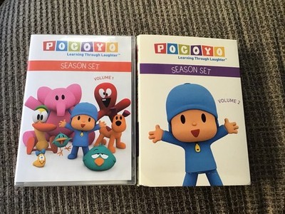 POCOYO SEASON SETS VOLUME ONE & TWO ZINKIA PRINT 2-DVD SETS 
