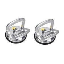 2Pack Aluminium Vacuum Heavy Duty Suction Cup Lifter for Glass Window 2 Pack