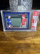 2024 Topps Update Series Mike Trout, Shohei Ohtani Royal Blue SP Flawless 10
