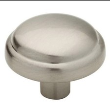 LOT OF 96 P30068W-SN 1-3/16-in. Satin Nickel Round Cabinet Drawer Knob