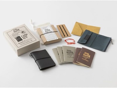 TRAVELER'S COMPANY Notebook Card Size 20th Anniversary Set Black