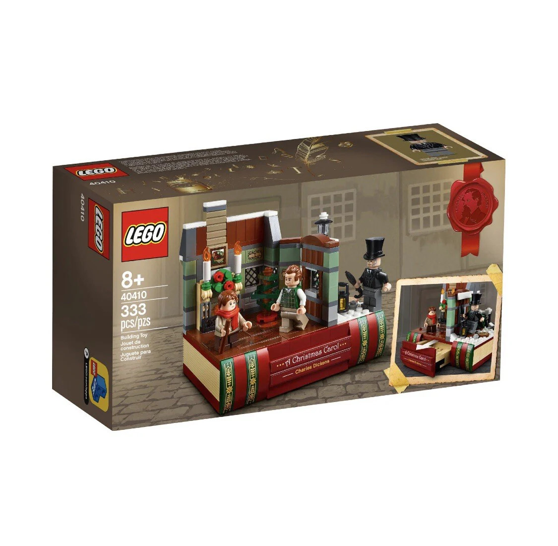 LEGO 40410 Charles Dickens A Christmas Carol Tribute Exclusive