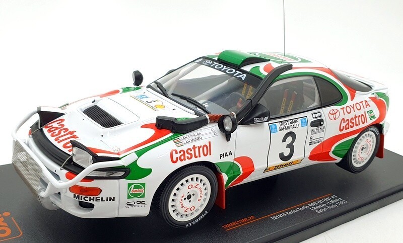 Toyota Celica Turbo 4WD 1/18 IXO cadeau idéal pour passionné rallye