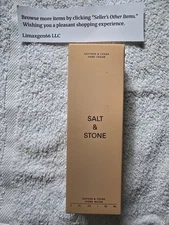 Salt & Stone Hand Cream for Women & Men | Saffron & Cedar | 2 FL Oz/60 ml