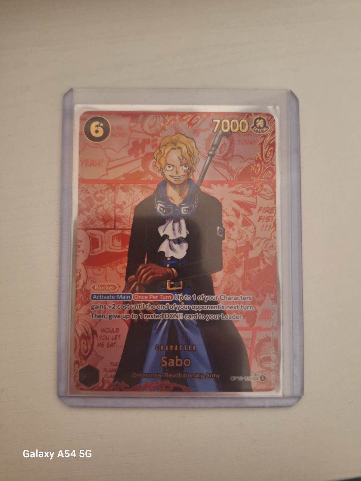Sabo Red Manga Inglés Crudo
