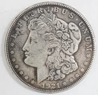 1921-S Morgan Silver Dollar $1 Final Year San Francisco 90% Silver Raw