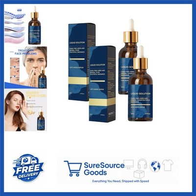 Anti Aging Face Serum 2PC with Vitamin C & E for Moisturizing and Tightening