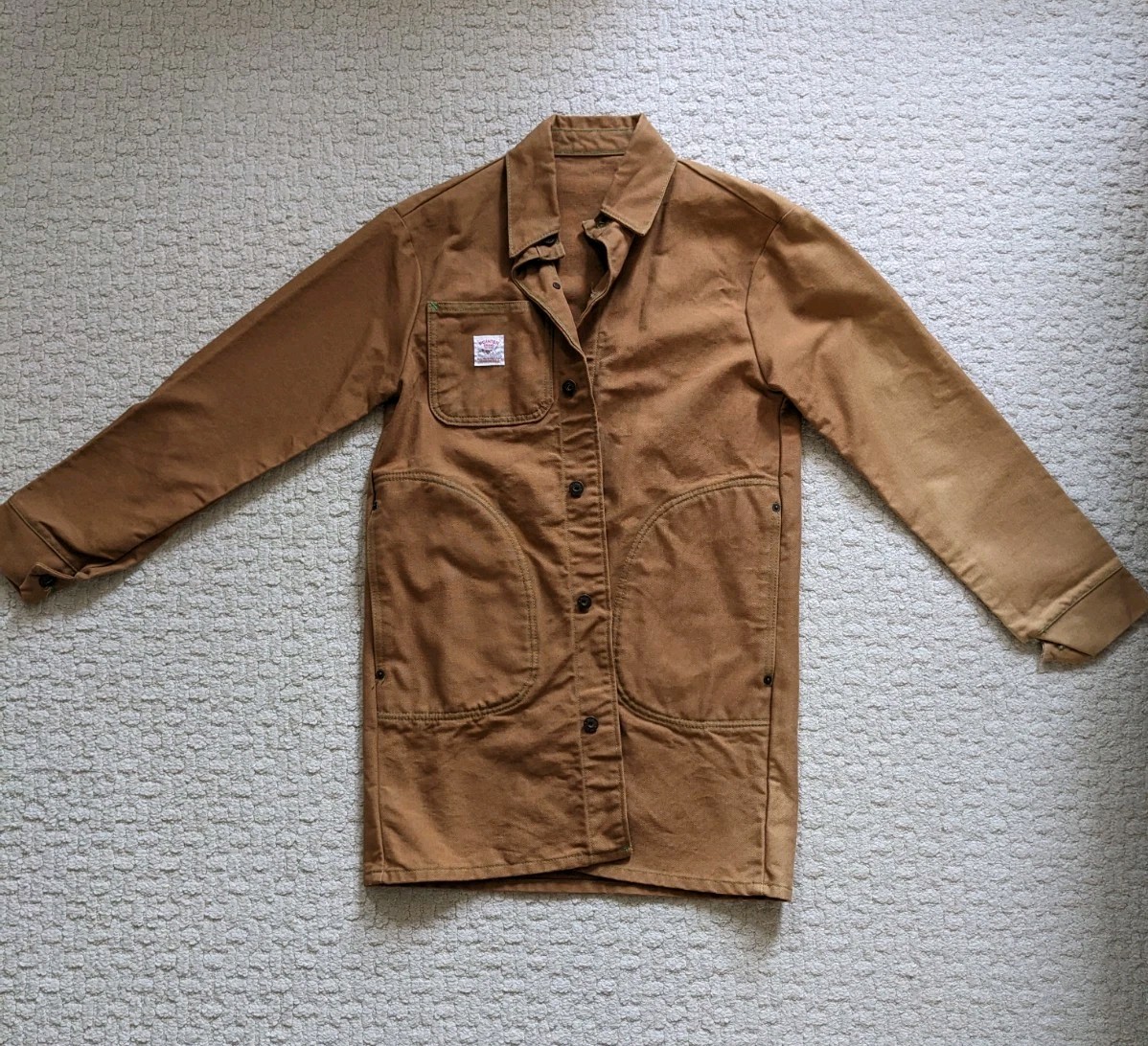 NOS Pointer Brand Chore Work Shop Jacket Made USA… - image 2