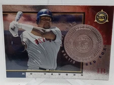 1998 Pinnacle Mint Silver Mint Team #23 Mo Vaughn SP Rare Red Sox