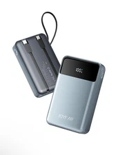 Portable-Charger-Power-Bank Travel Essentials Battery Pack USB C 30000mAh Built