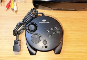 Sega Saturn Complete MK-80000 Console With Cables & 3D Controller &ldquo;TESTED WORKS&rdquo;