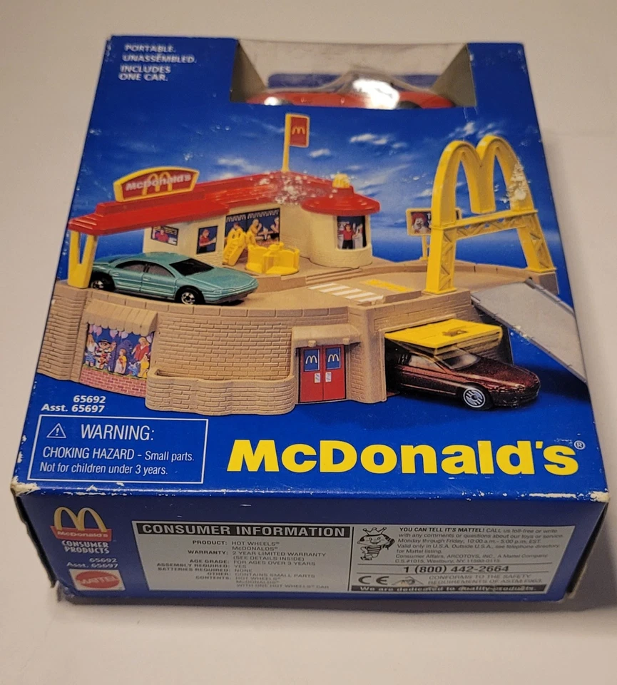 🚨Juego Hotwheels McDonald's 1996 - Rojo, Shelby Cobra 427 S/C ¡RARO! 🔥No. 65692 Foto 4 de 4