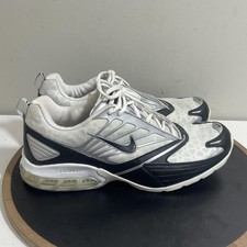 Nike Air Max Torch 4 Men Size 11 Athletic Training White Black Silver Retro Y2K