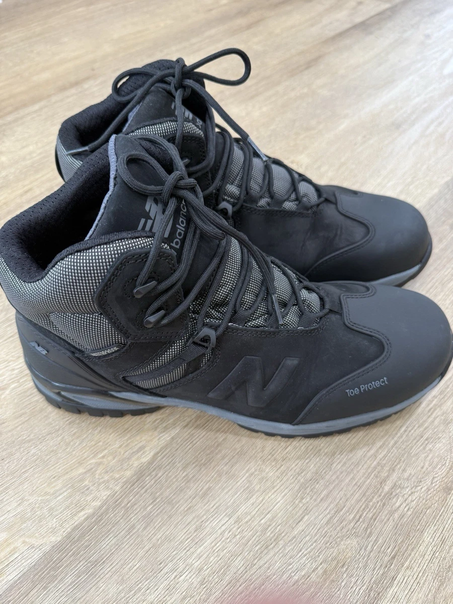 New Balance Men's Composite Toe AllSite Industrial Work Boots Black Size 13