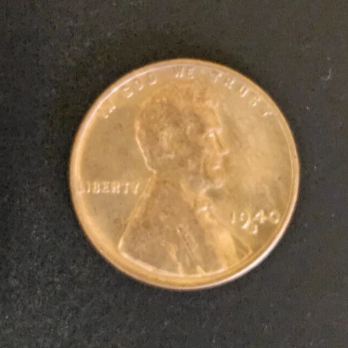 1940 S Lincoln Wheat One Cent 1c Coin BU #AB063