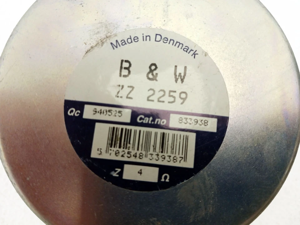 Woofer B+W Bowers & Wilkins DM600 IF6 OEM ZZ2259 5,25 pulgadas componentes - FUNCIONA Foto 3 de 3