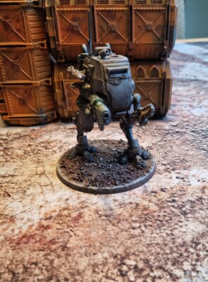 Sentinel Astra Militarum  Warhammer 40K - bemalt 