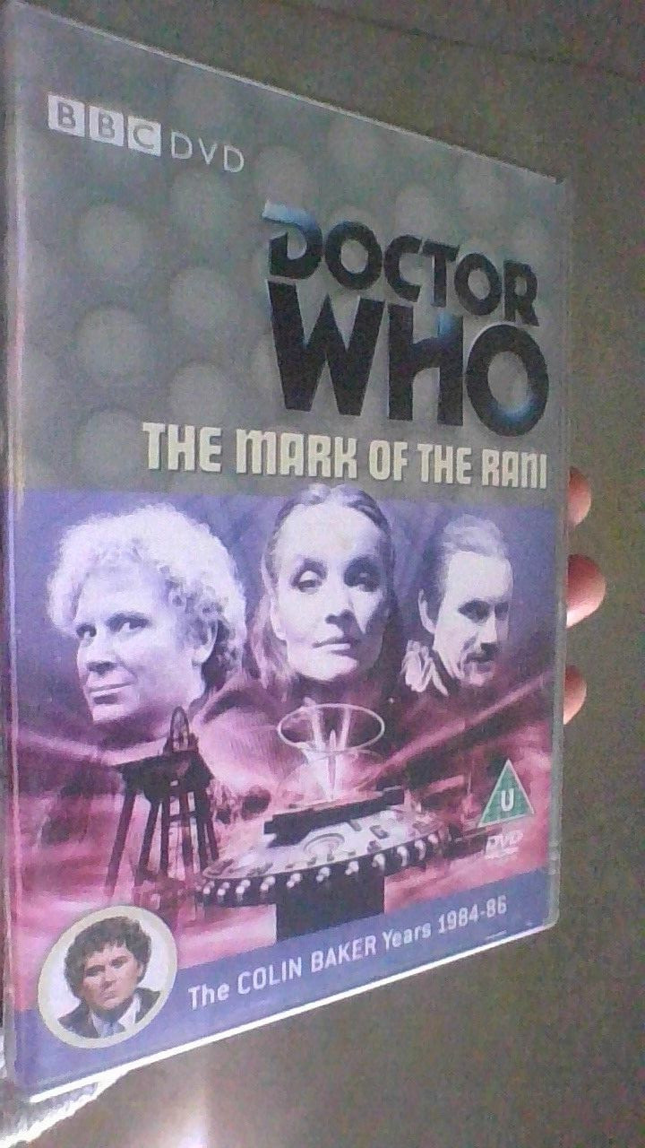 Doctor Who  The Mark Of The Rani Colin Baker Nicola Bryant Dr Who & SILVER CASE