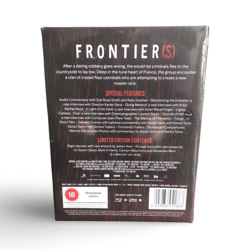 Second Sight Films FRONTIER(S) Blu-ray Limited Edition Brand New Sealed - Bild 2 von 6