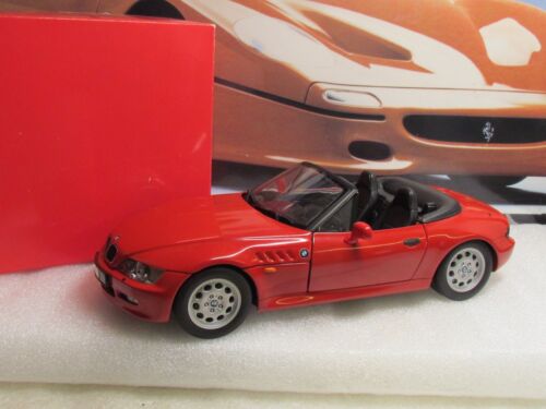 UT MODELS - BMW Z3 ROADSTER - RED  - 1/18 SCALE MODEL CAR - WITH ORIGINAL BOX - Picture 1 of 7