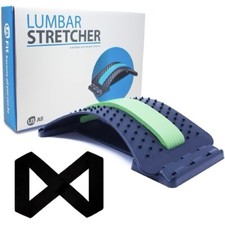 BLUE  Lumbar Back Stretcher  Posture Corrector  Acupuncture