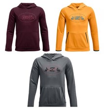 NWT Boys 8-20 Under Armour Mission Fleece Hoodie 3 Colors