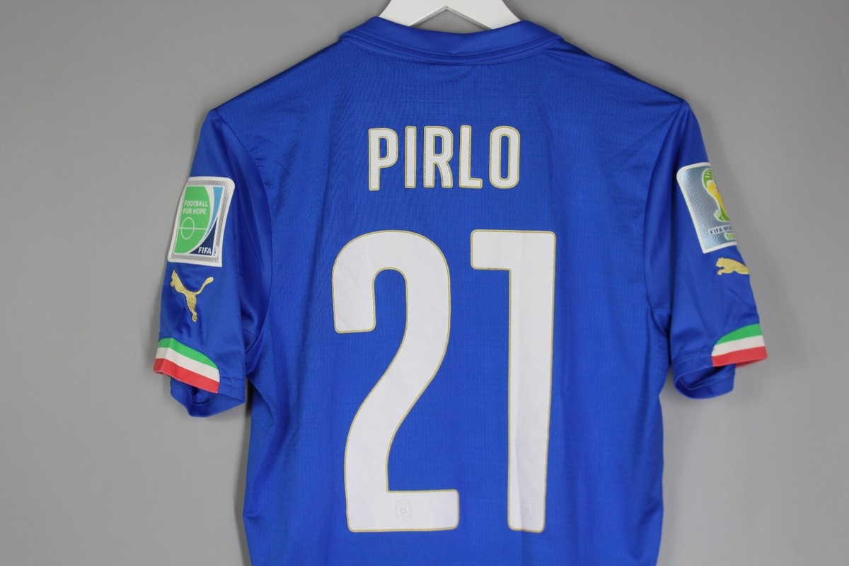 Puma イタリア代表ユニフォーム2009 No. 21 Pirlo 新品紙タグ付正規品】Puma イタリア代表 ピルロ ユニフォーム