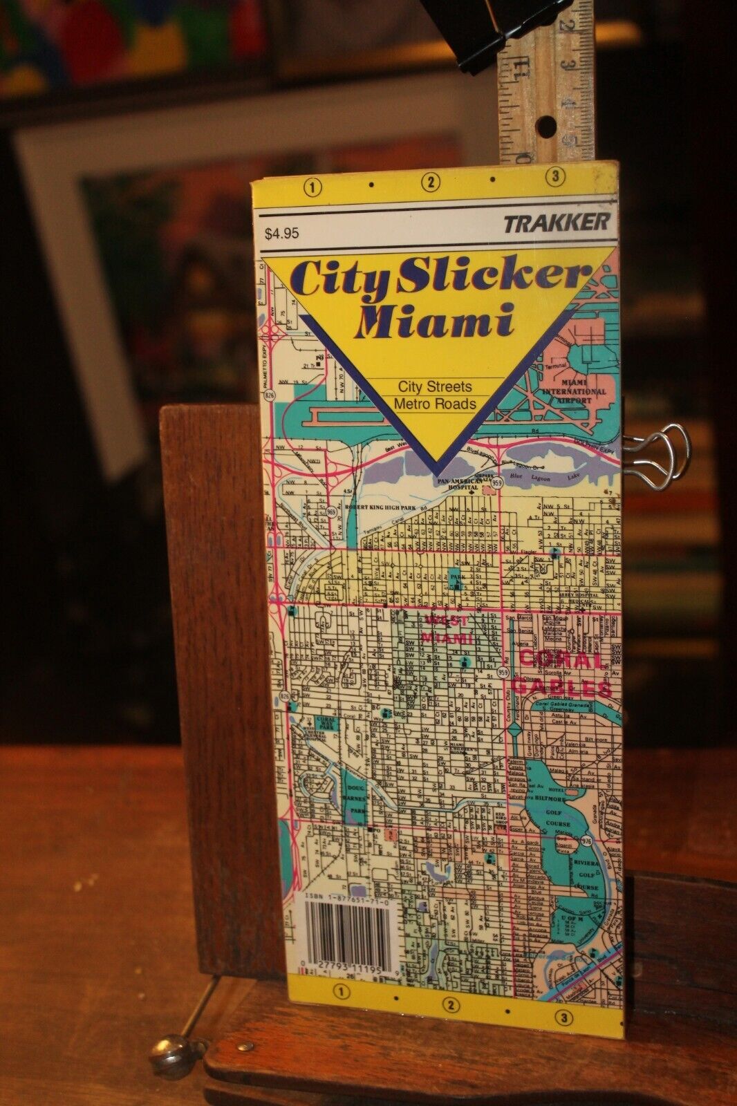 vintage Miami, Florida Jai-Alai with Map Brochure