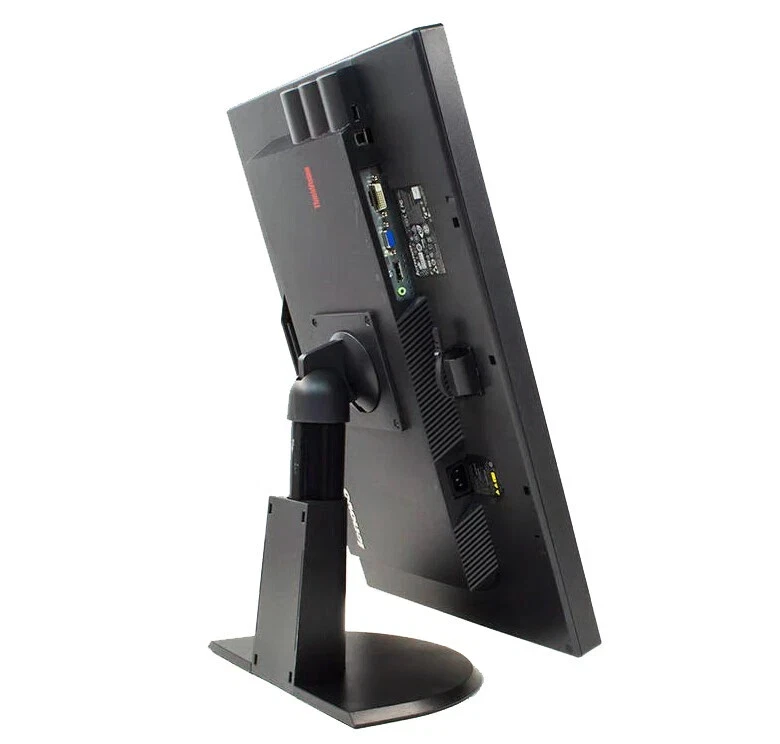 Lenovo LT2452PWC 24" FHD 1200p Wide IPS LED Monitor - DISPLAY VGA DVI Ports - Image 3 of 3