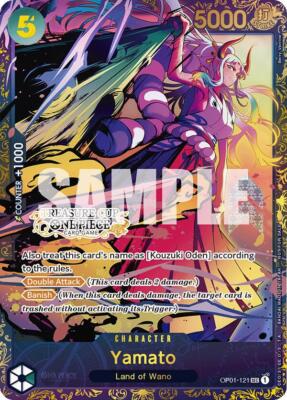 Yamato OP01-121 One Piece Promotion Cards for sale | eBay