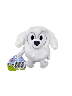 NWT 6.5'' Bluey Friends LILA Plush Maltese Puppy Disney NEW S