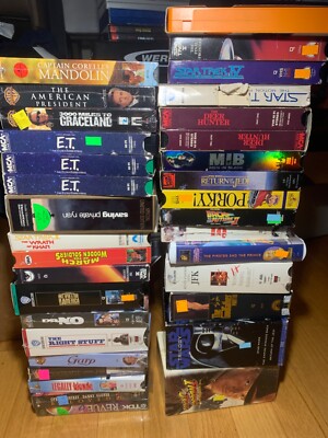 VHS Film Tapes - PICK AND CHOOSE (Some Sealed & Some Used)