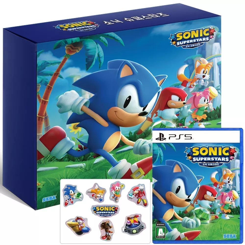 PS5 Sonic Superstars Limited Edition + Sticker [Korean English