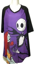 Disney Tim Burtons The Nightmare Before Christmas Night Gown Sz M/M NO