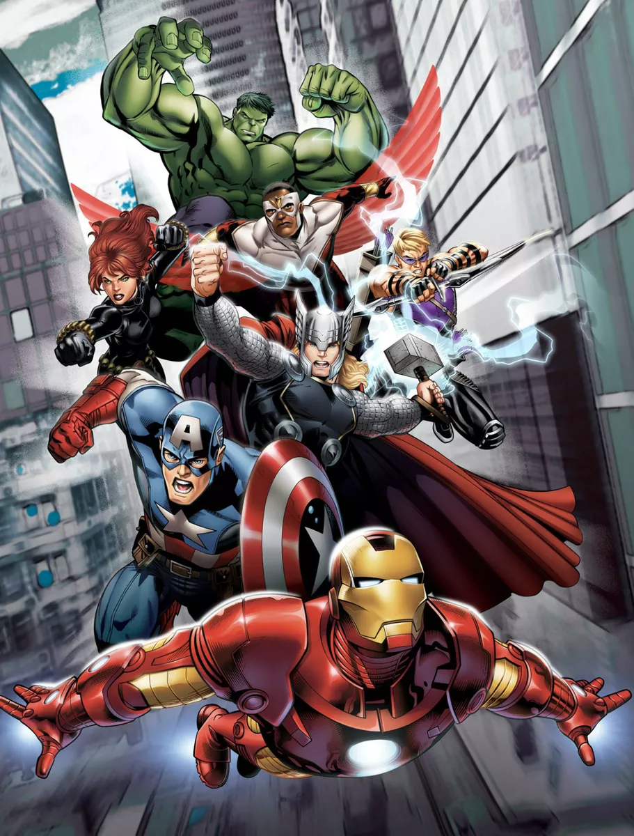 Avengers Assemble Limited Edition A1 Art Print 