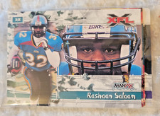 XFL 2001 Topps Rashaan Salaam & John Avery Sealed Pack + 97 ARod Promo Card