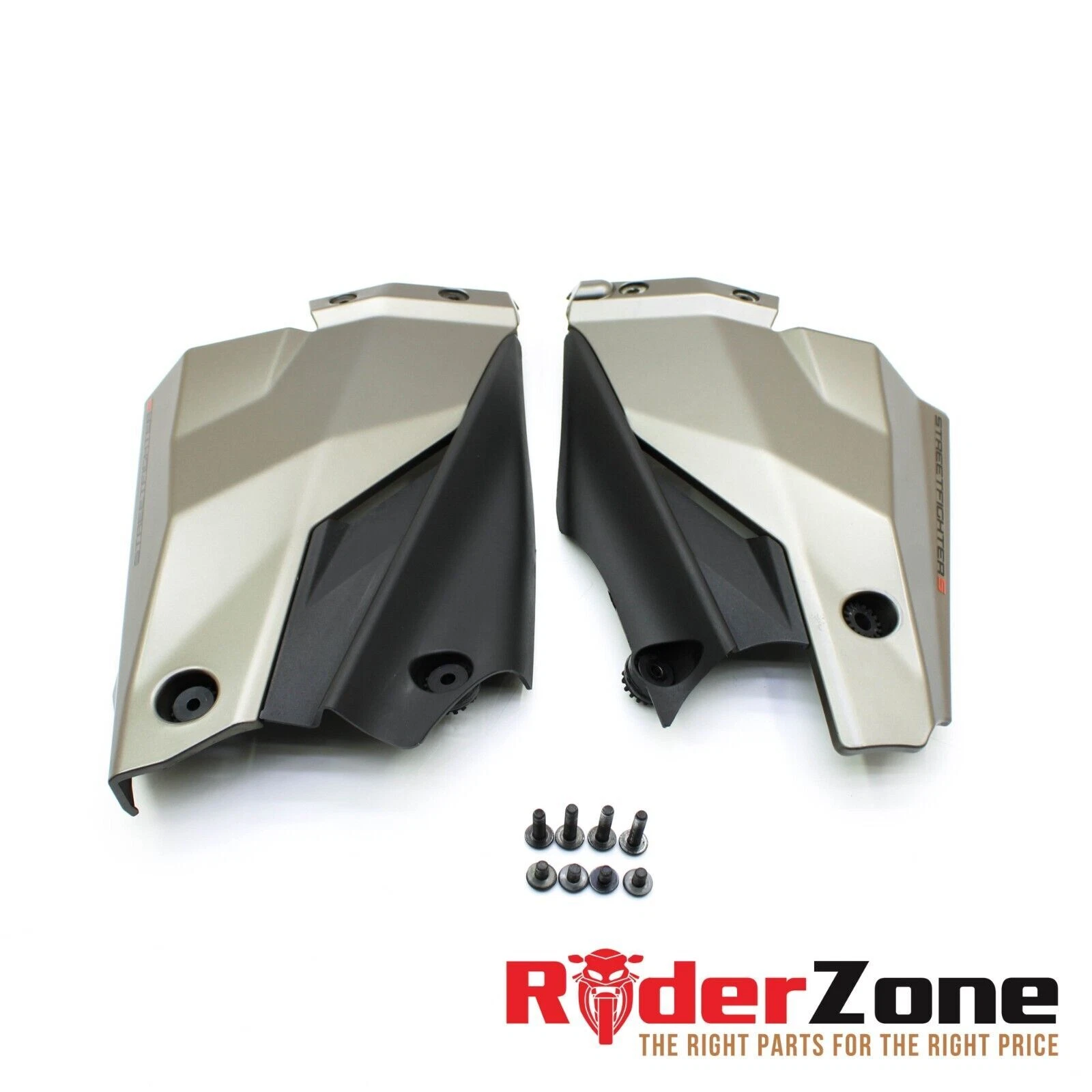 2009 - 2012 DUCATI STREETFIGHTER S LOWER MID FAIRING COWL GREY COVER STOCK